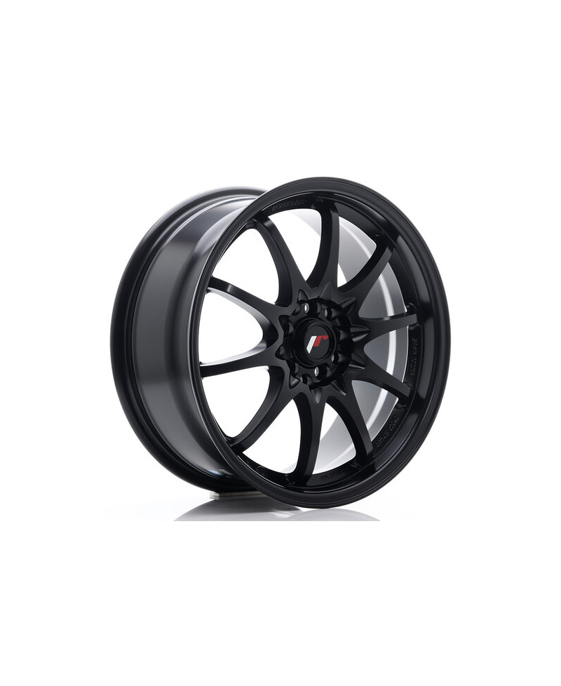 JANTE JR-5 17x7.5 / 4X100 - 4X114.3 / ET35 NOIR MAT / SATINE JAPAN RACING