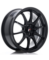 JANTE JR-5 17x7.5 / 4X100 - 4X114.3 / ET35 NOIR MAT / SATINE JAPAN RACING