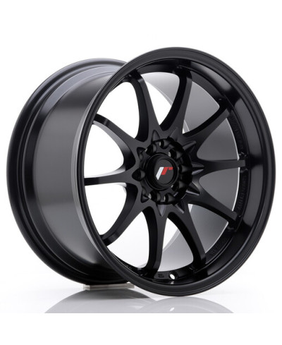 JANTE JR-5 17x9.5 / 5X100 - 5X114.3 / ET25 NOIR MAT / SATINE JAPAN RACING