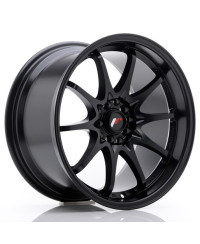 JANTE JR-5 17x9.5 / 5X100 - 5X114.3 / ET25 NOIR MAT / SATINE JAPAN RACING