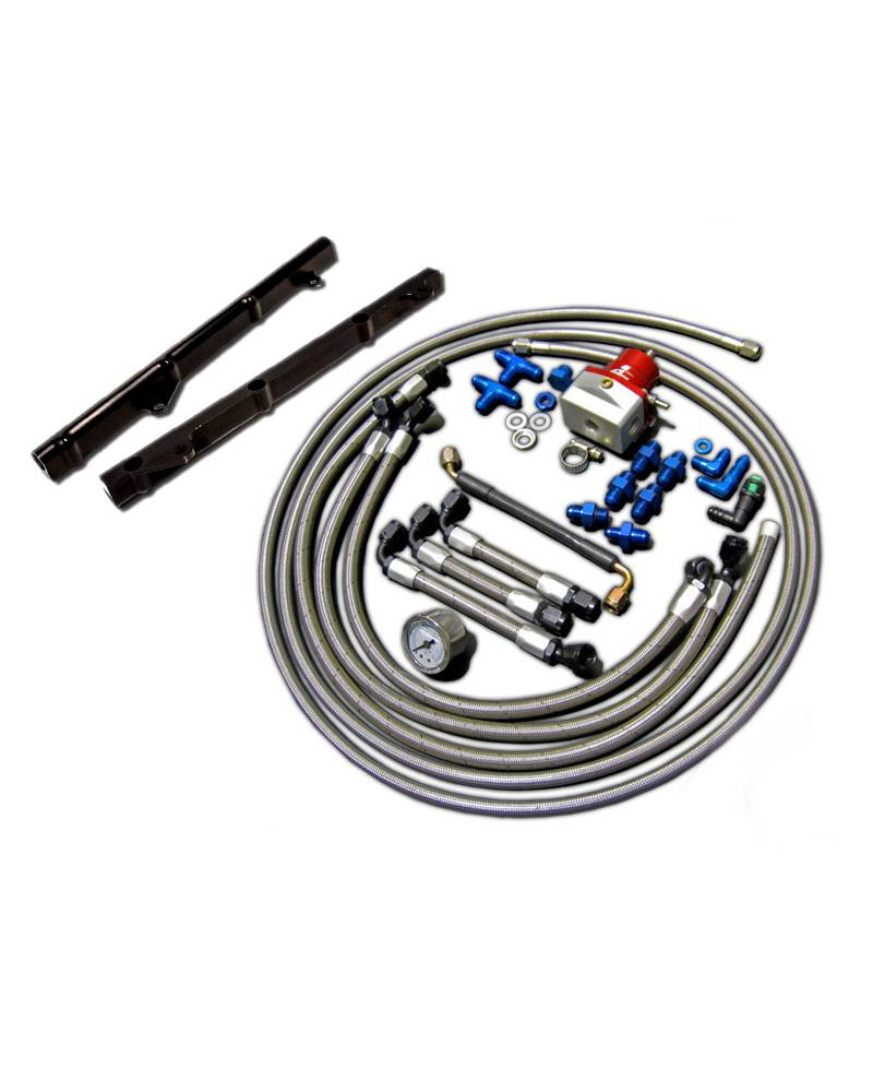 SYSTEME COMPLET DE RETOUR RAIL CARBURANT STAGE 1 NISSAN 350Z AAM COMPETITION