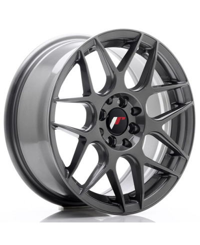 JANTE JR-18 16x7 / 4X100 - 4X114.3 / ET35 GUNMETAL JAPAN RACING