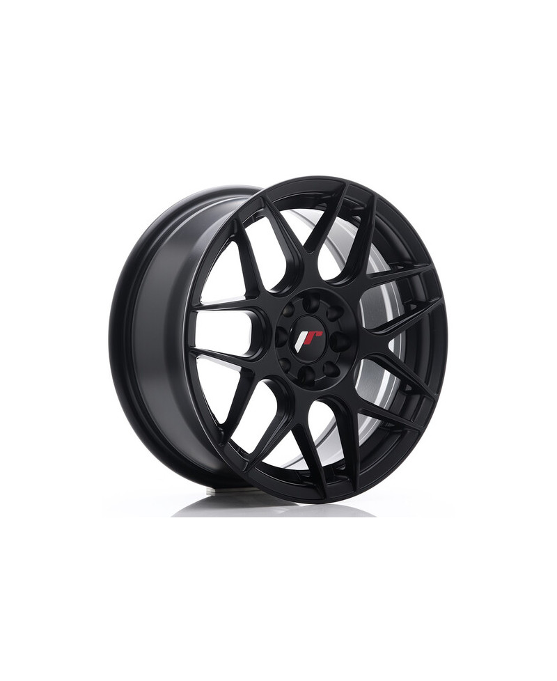 JANTE JR-18 16x7 / 4X100 - 4X114.3 / ET35 NOIR MAT & SATINE JAPAN RACING