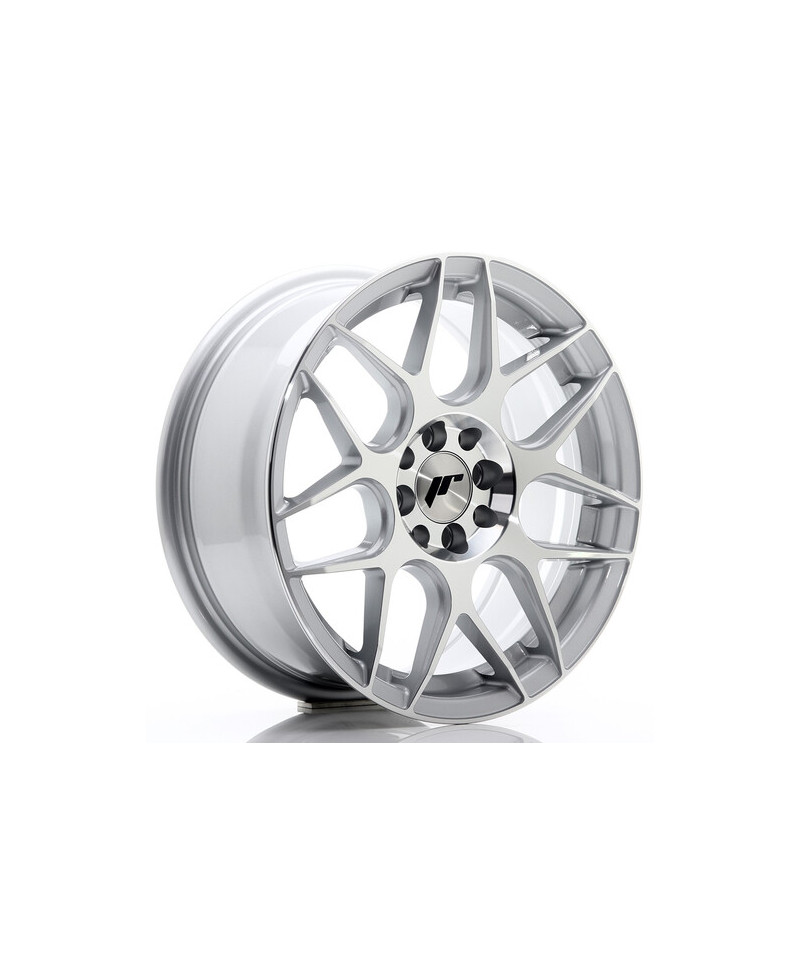 JANTE JR-18 16x7 / 4X100 - 4X108 / ET25 GRIS ARGENTE JAPAN RACING
