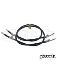 CABLES FREIN A MAIN CONVERSION FREINAGE SKYLINE R33 SUR 200SX S14/S15 GKTECH