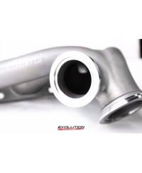 COLLECTEUR D'ECHAPPEMENT LOW MOUNT V-BAND MITSUBISHI LANCER EVO 4-9 4G63 ARTEC