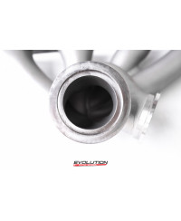 COLLECTEUR D'ECHAPPEMENT LOW MOUNT V-BAND MITSUBISHI LANCER EVO 4-9 4G63 ARTEC