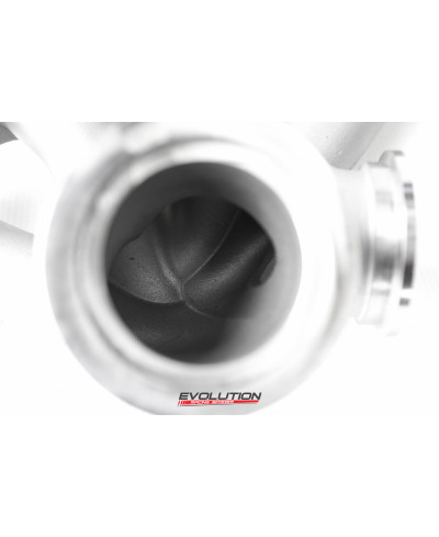 COLLECTEUR D'ECHAPPEMENT LOW MOUNT V-BAND MITSUBISHI LANCER EVO 4-9 4G63 ARTEC