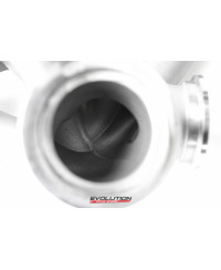 COLLECTEUR D'ECHAPPEMENT LOW MOUNT V-BAND MITSUBISHI LANCER EVO 4-9 4G63 ARTEC