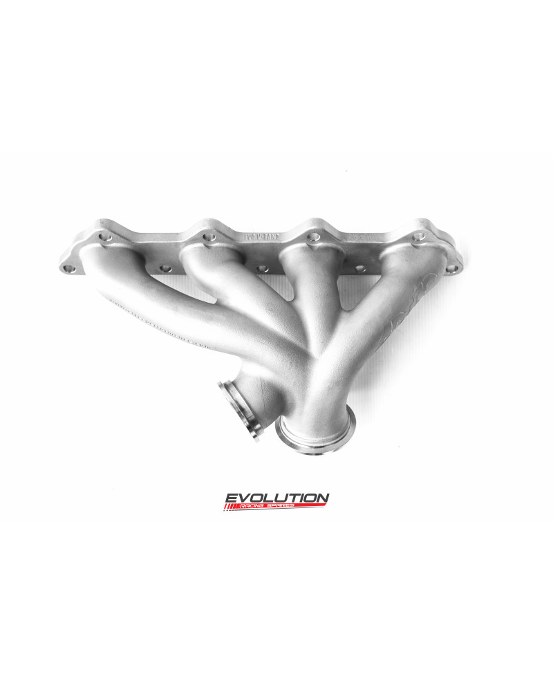 COLLECTEUR D'ECHAPPEMENT LOW MOUNT V-BAND MITSUBISHI LANCER EVO 4-9 4G63 ARTEC