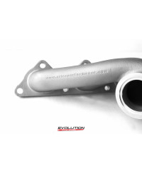 COLLECTEUR D'ECHAPPEMENT LOW MOUNT V-BAND MITSUBISHI LANCER EVO 4-9 4G63 ARTEC