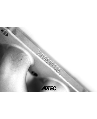 COLLECTEUR D'ECHAPPEMENT V-BAND TOYOTA 2JZ-GTE ARTEC