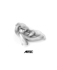 COLLECTEUR D'ECHAPPEMENT LOW MOUNT V-BAND NISSAN SR20 ARTEC