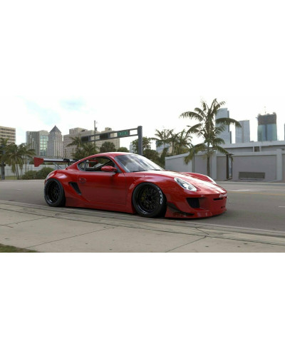 KIT CARROSSERIE PANDEM PORSCHE CAYMAN 987 V1 TRA KYOTO