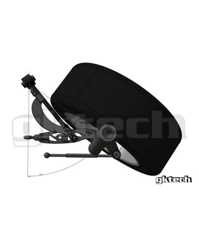 TIRANTS DE CHASSE GRAND ANGLE V4.2 NISSAN 200SX S13 GKTECH