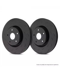 SET 2 DISQUES ARRIERE VENTILES ET RAINURES 322MM NISSAN 350Z HAWK PERFORMANCE