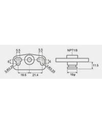 ADAPTATEUR REGULATEUR 4G63 TOMEI