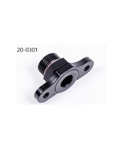 RACCORD ADAPTATEUR FPR AN8 ORB A M6 ALESAGE 11MM RADIUM