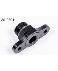 RACCORD ADAPTATEUR FPR AN8 ORB A M6 ALESAGE 11MM RADIUM