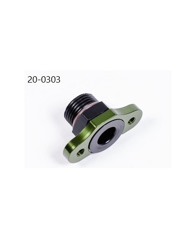 RACCORD ADAPTATEUR FPR AN8 ORB A M5 ALESAGE 11MM RADIUM