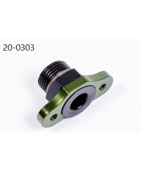 RACCORD ADAPTATEUR FPR AN8 ORB A M5 ALESAGE 11MM RADIUM