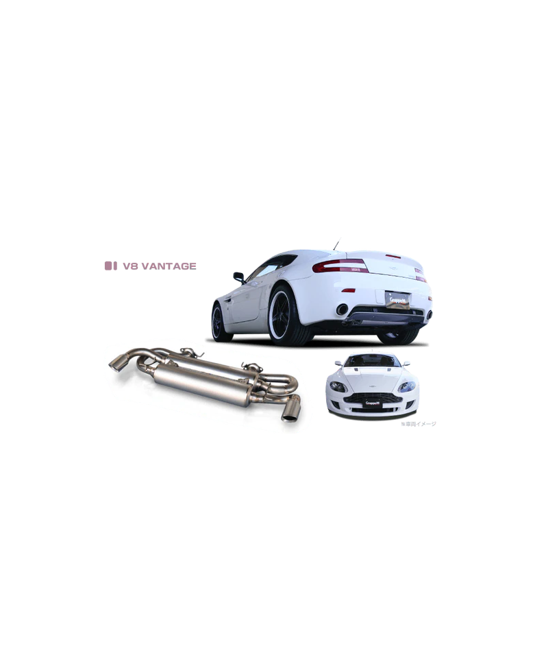 LIGNE ECHAPPEMENT TITANE ASTON MARTIN V8 VANTAGE GRUPPEM