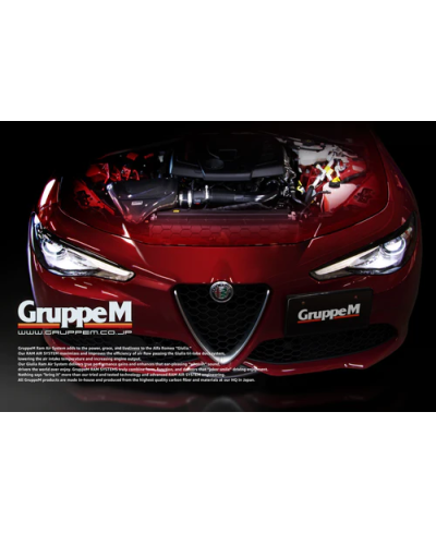 KIT ADMISSION RAM AIR SYSTEM ALFA ROMEO GIULIA 2.0L (2017+) GRUPPEM