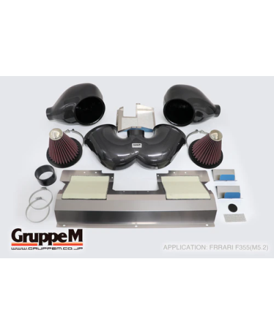 KIT ADMISSION RAM AIR SYSTEM FERRARI F355 V8 3.5L (96-99) GRUPPEM