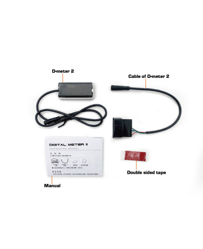 ODB2 METER DIGITAL MULTI INFORMATIONS SHADOW