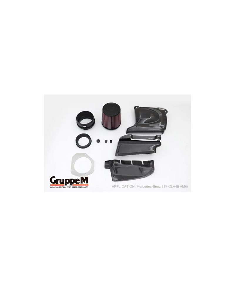 KIT ADMISSION RAM AIR SYSTEM MERCEDES-BENZ CLA 45 AMG W117 2.0L (13-19) GRUPPEM