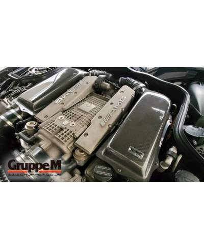 KIT ADMISSION RAM AIR SYSTEM MERCEDES-BENZ E55 AMG 5.5L KOMPRESSOR (02-06) GRUPPEM
