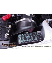 KIT ADMISSION RAM AIR SYSTEM MITSUBISHI LANCER EVO 4-6 GRUPPEM