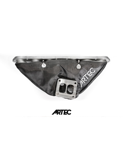 PROTECTION THERMIQUE COLLECTEUR D'ECHAPPEMENT T4 TOYOTA 2JZ-GTE /GE ARTEC