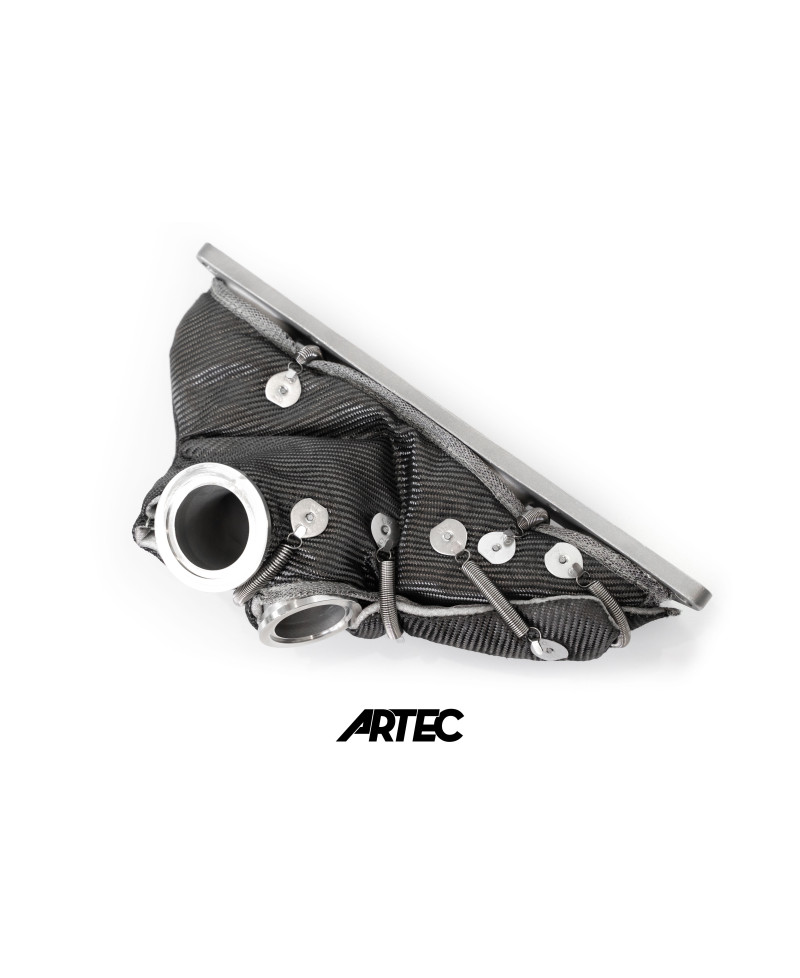 PROTECTION THERMIQUE COLLECTEUR D'ECHAPPEMENT VBAND MITSUBISHI LANCER EVO 4-9 4G63 ARTEC