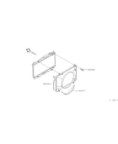 BUSE RADIATEURSKYLINE R34 GTT NISSAN 