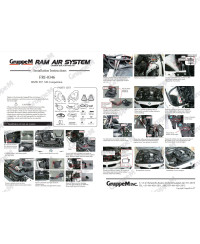 KIT ADMISSION RAM AIR SYSTEM M2 COMPETITION (F87) 3.0L (2018~) GRUPPEM