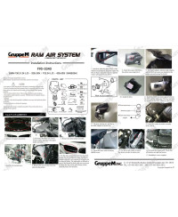 KIT ADMISSION RAM AIR SYSTEM 330i (F30-F31-F34) 2.0L TURBO BMW (2015-2019) GRUPPEM