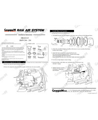 KIT ADMISSION RAM AIR SYSTEM 330i E46 3.0L (2000-2005) GRUPPEM 
