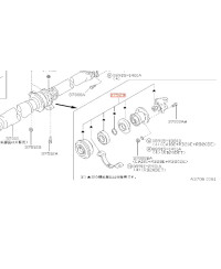 ROULEMENT ARBRE TRANSMISSION R32 NISSAN 