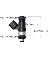 RAMPE INJECTION ESSENCE CONVERSION TOP FEED TOYOTA 2JZ-GTE RADIUM