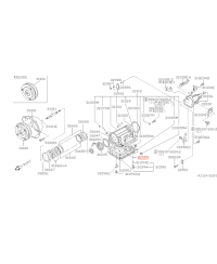 JOINT + CREPINE BOITE AUTOMATIQUE RB25DET NISSAN 