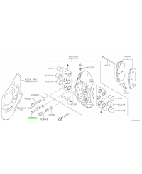 VIS ETRIER AVANT GTR NISSAN