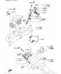 INJECTEUR RX8 ROUGE MAZDA