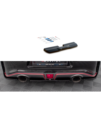 SPLITTER ARRIERE CENTRAL NISSAN 370Z NISMO - MAXTON DESIGN