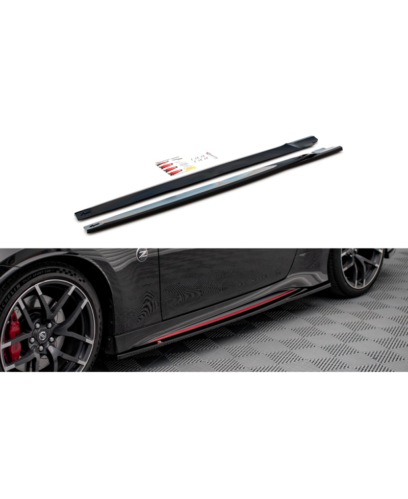 RAJOUTS BAS DE CAISSE V.2 NISSAN 370Z NISMO - MAXTON DESIGN 