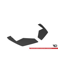 STREET PRO LAMES DE PARE-CHOCS ARRIERE NISSAN 370Z NISMO - MAXTON DESIGN 