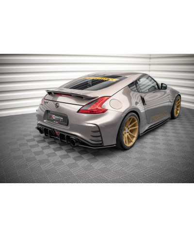 STREET PRO LAMES DE PARE-CHOCS ARRIERE NISSAN 370Z NISMO - MAXTON DESIGN 