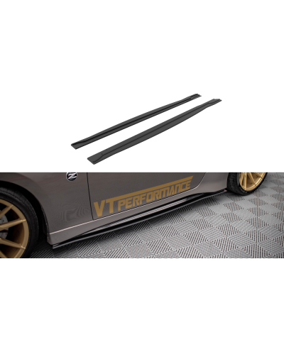 STREET PRO RAJOUTS DE BAS DE CAISSE NISSAN 370Z NISMO - MAXTON DESIGN 