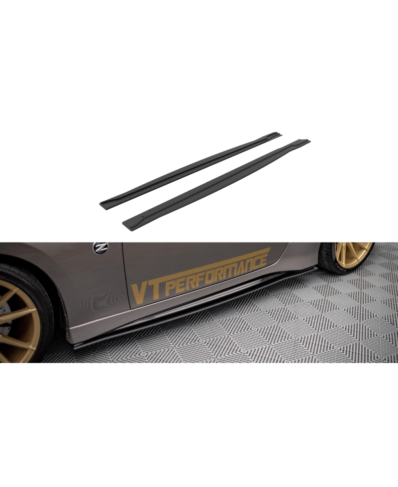 STREET PRO RAJOUTS DE BAS DE CAISSE NISSAN 370Z NISMO - MAXTON DESIGN 