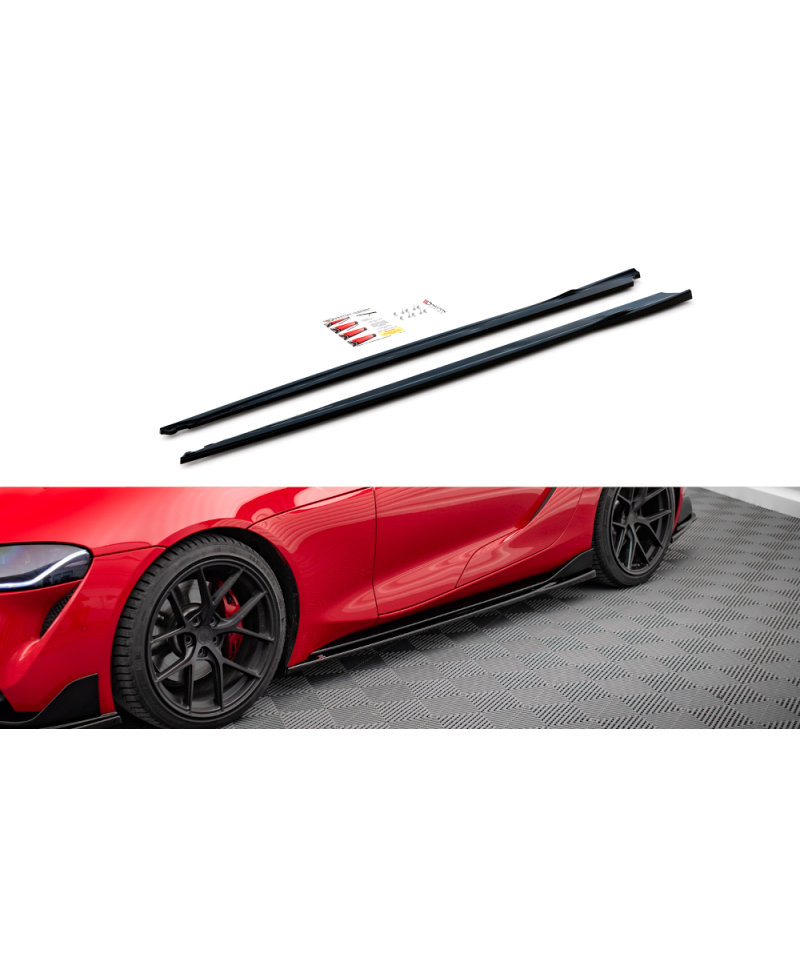 RAJOUTS DE BAS DE CAISSE V.3 TOYOTA SUPRA MK5 - MAXTON DESIGN 